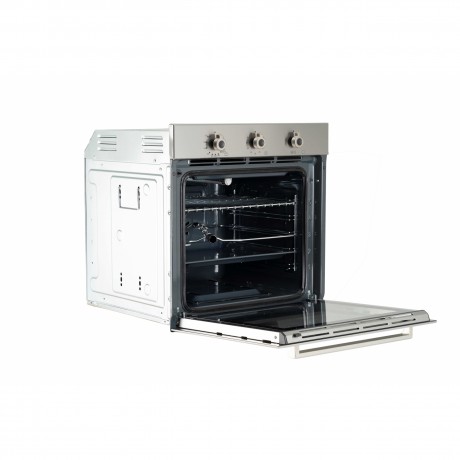 Bertazzoni F60 5 PRO G K X + P60 4L PRO X Φούρνος άνω Πάγκου 57lt με Εστίες Υγραερίου Π59.5εκ. Inox 